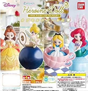 Disney - ディズニー  プリンセス  カプキャラ　ヒロインドール Amazon | ディズニープリンセス カプキャラヒロインドール